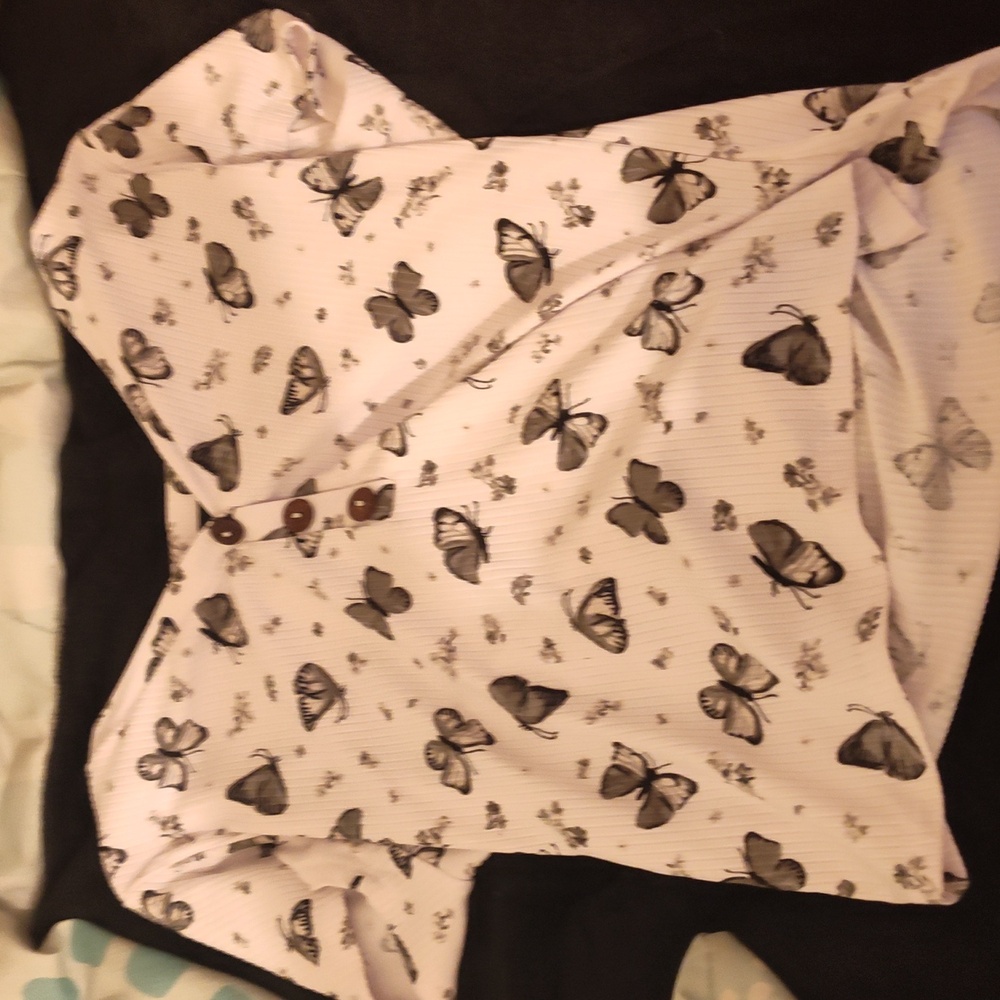 Butterfly Cropped Top